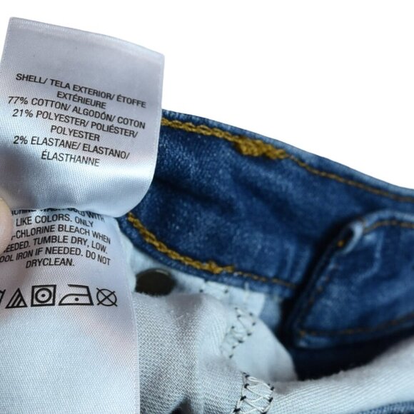 HUDSON Krista Super Skinny Jeans 29 Blue Mid Rise Distressed Wash Stretch Denim - Picture 10 of 10